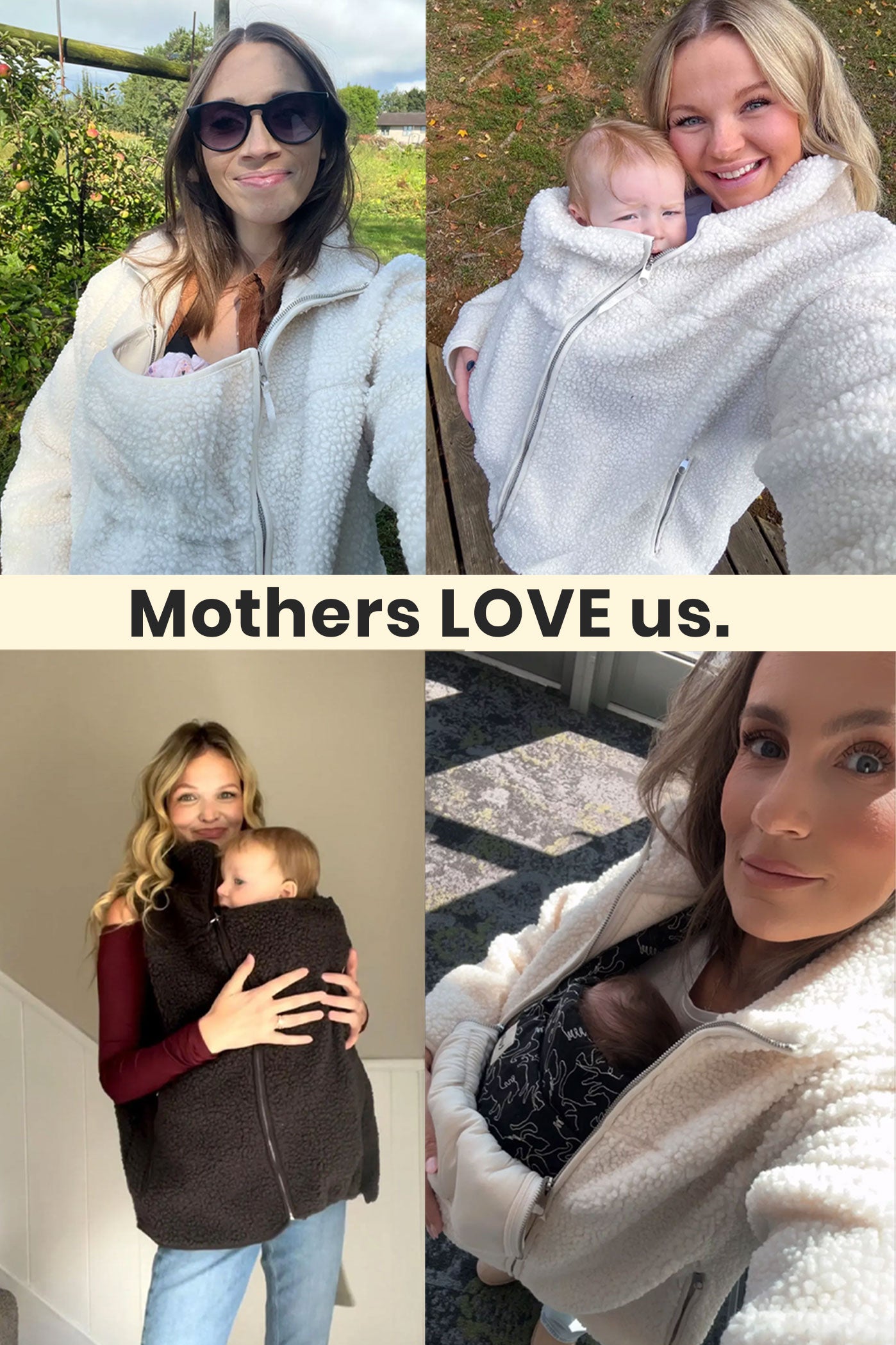 Babywearing Fleece Jacket