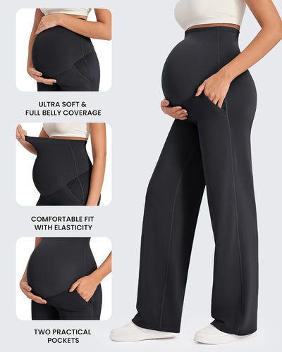 Maternity Wide Leg Pants