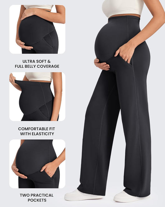 Maternity Wide Leg Pants