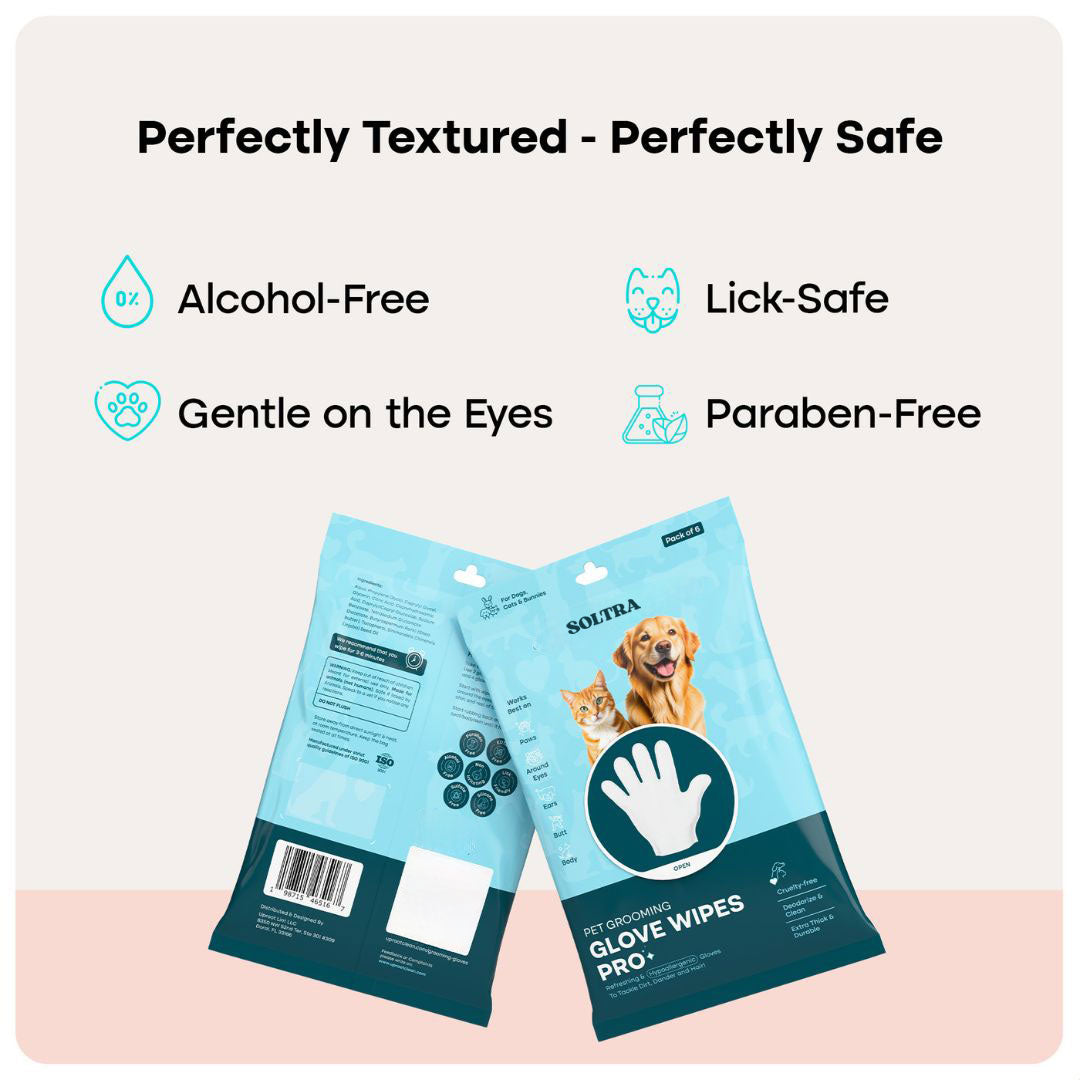 Pet Glove Wipes Pro
