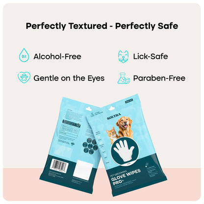Pet Glove Wipes Pro